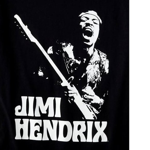 Jimi Hendrix Jamming blues rock Official T-Shirt L NWT - Picture 3 of 3